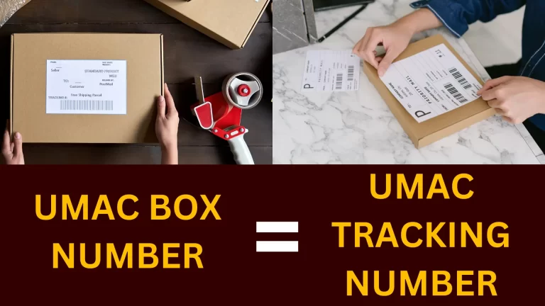 UMAC Tracking Number Vs Box Number