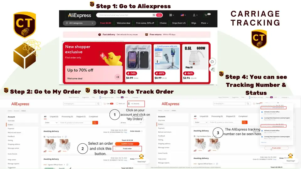 Aliexpress tracking