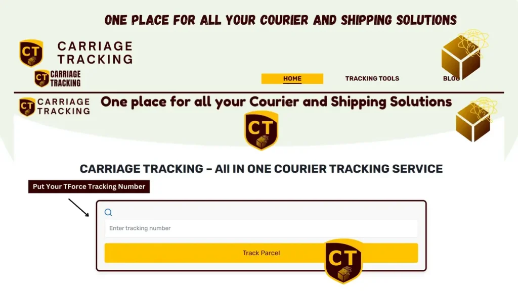 tforce tracking from carriage tracking